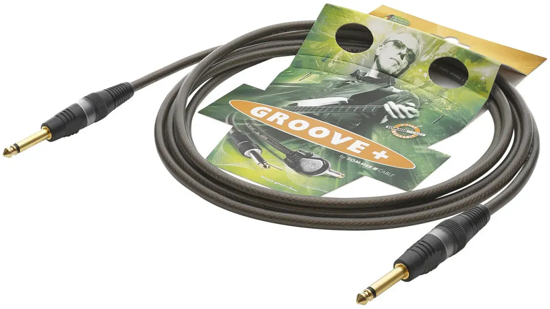SOMMER CABLE Klinkenkabel 6,3 mono 6m br Hicon