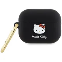 HELLO KITTY Apple AirPods Pro 2 Gen Silikon 3D Kitty Head Schutzhülle