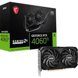MSI GeForce RTX 4060 Ti Ventus 2X Black 8G OC 8 GB GDDR6 V515-017R