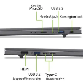 Acer Aspire 16 AI OLED A16-52M-75LW Intel Core Ultra 7 258V 32 GB RAM 1 TB SSD