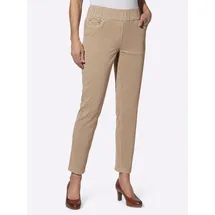 Witt Weiden Schlupfhose komfortabel Beige/Braun 22