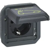 Legrand Schuko-Steckdose IP55 Anthrazit 1 St.