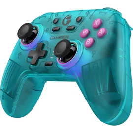 GameSir Nova Wireless Switch Pro Controller für Switch/Lite/OLED, Switch Controller mit Hall-Effekt JoySticks, RGB LED, Turbo, programmierbar, Bewegungssteuerung, Wake Up Funktion (Grün)