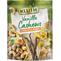 Kluth Cashewkerne Vanille Cashews, geröstet und gesüßt, 150g