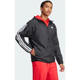 adidas Essentials 3-Streifen Jacke Black / White L