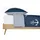 SCHIESSER Marina Gestreift Dunkelblau 155 x 220 cm + 80 x 80 cm