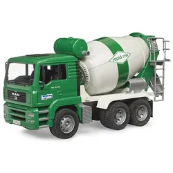BRUDER MAN TGA Betonmisch-LKW, Spielzeug-Auto ab 3 Jahren, 1:16, drehbare Mischtrommel