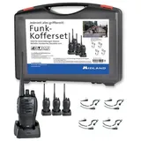 Midland G10 Pro PMR 4er Handwerker-Koffer C1107.S2 PMR-Funkgerät 4er Set