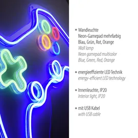 just light. NEON-GAME (1.5) mehrfarbig