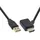 InLine HDMI Adapter Stecker/Buchse mit USB-Power Einspeisung, 0,5m