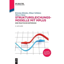 De Gruyter Oldenbourg Strukturgleichungsmodelle mit Mplus