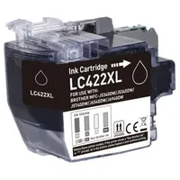 InkPro Druckerpatrone kompatibel mit Brother LC-422 XL BK Black