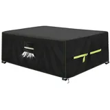 luxuskollektion Abdeckhaube 160 x 150 x 85 cm Schwarz