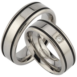 Trauringe123 Trauring Hochzeitsringe Verlobungsringe Trauringe Eheringe Partnerringe, aus Titan JT8 70