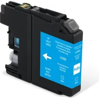 Büroring Tintenpatrone cyan für Brother, DCP-J4120DW, J562DW, MFC-J1100 Series,