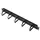 Roline 19-Zoll Rangierpanel 1 HE, 40x60mm schwarz