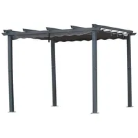 Angel Living 3 x 3M Pergola Pavillon Gartenpavillon aus