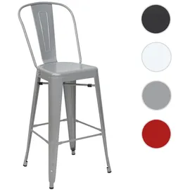 MCW Barhocker Metall grau