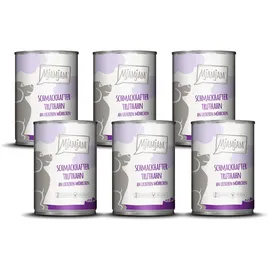 MjAMjAM Premium Nassfutter Truthahn 6 x 400 g