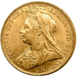 Großbritannien Sovereign Victoria Edward VII. Georg V.