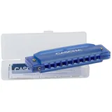 HAGE MUSIKVERLAG Fun Blues Mundharmonika Blue (incl. hard case and flyer)