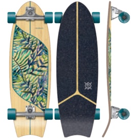 Flying Wheels Surf Skateboard 31 leaf 31“