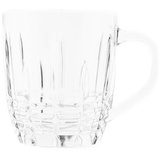 Almina Mira 6er-Gläser Set mit Henkel Teeglas Kaffeeglas Transparent mit Design