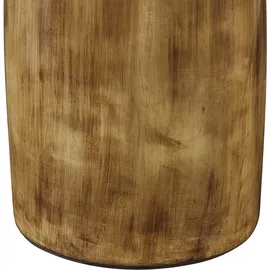 Beliani Dekovase, CYRENE Keramik 50 cm, Dunkelbraun,