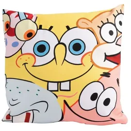 Spongebob Schwammkopf Kissen 30 x 30 cm Mehrfarbig