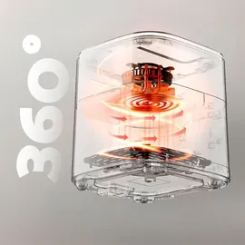 AECO TOUCH AirFryer 5,7 Liter schwarz