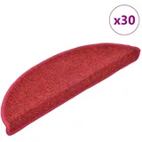 vidaXL Stufenmatte 56 x 17 cm Rot