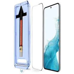 3x 9H Panzerglas für Samsung Galaxy S22 3D KLAR Auto-Dust-Eliminierung echtes Tempered Glass Schutzglas Displayschutz Schutzfolie Screen-Protector