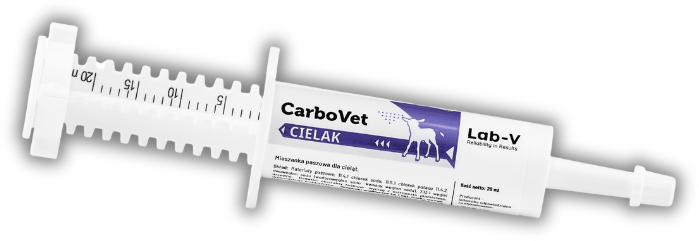 LAB-V CarboVet Calf - Präparat zur Ausleitung von Giftstoffen aus dem Körper für Kälber 20 ml (Rabatt für Stammkunden 3%)