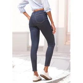 LASCANA Jeansjeggings mit Stretch-Anteil in Röhrenform Gr. 46 N-Gr, darkblue denim, , 87767358-46 N-Gr