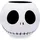 Ukonic Nightmare Before Christmas LED Kerze Jack Skellington 10 cm - Weiß