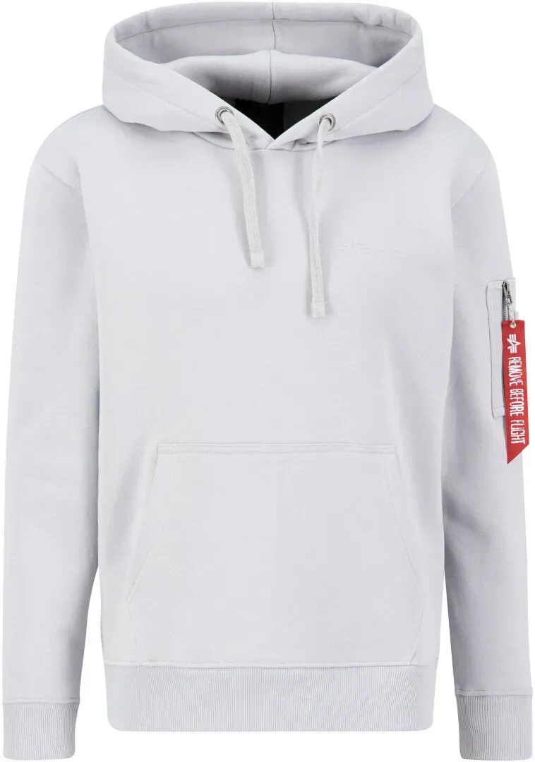 Alpha Industries Air Force Hoodie, grau, Größe XL für Männer
