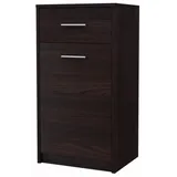 matkam BODO 75 x 40 x 35 cm Wenge / Grau
