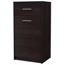 matkam BODO 75 x 40 x 35 cm Wenge / Grau