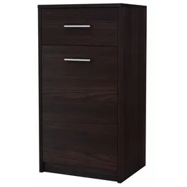 matkam BODO 75 x 40 x 35 cm Wenge / Grau