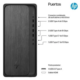 HP OmniDesk M02-0025ns AMD Ryzen 5 8500G 4,0 GHz 16 GB RAM 1 TB SSD Windows 11 Home