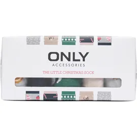 Only »ONLCHRISTMAS 5-PACK SOCKS IN A Box Acc - Einheitsgröße