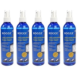 Rogge ROGGE LCD-TFT-LED Screen Cleaner 3x o. 5x 250ml – 10009 Reinigungsspray (5-St)