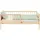 ML-Design Hausbett mit Matratze 70 x 140 cm Kiefer massiv natur