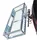 Berger & Schröter Heckträger Stahl 45 x 105 x 16 cm grau