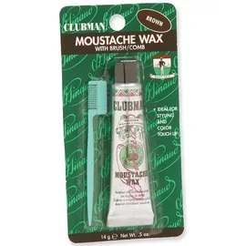 Clubman Pinaud Moustache Wax - Brown