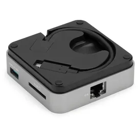 OWC 6-Port Travel Dock 100W- Space Gray (Ethernet)