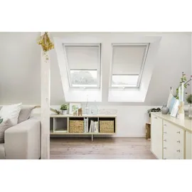 Lichtblick Dachfensterrollo Skylight 97,3 x 116 cm weiß