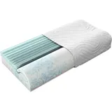 Traumschlaf Nackenstützkissen Clima Premium 40x80 cm - weiß