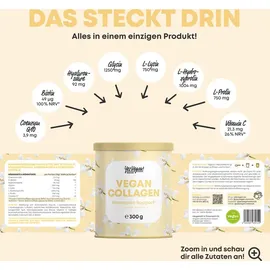 yes vegan Vegan Collagen Pulver Vanille 900 g