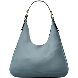 Michael Kors Nolita Large Schultertasche Nubukleder Blue